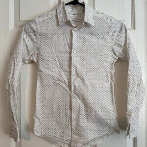 Calvin Klein Long Sleeve Dress Shirt - Boys Small